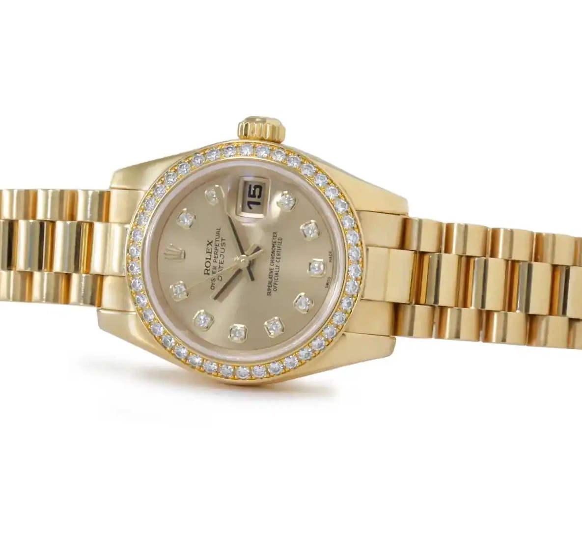 Prestigious Jewellers 179138 Rolex Gold Datejust 0530
